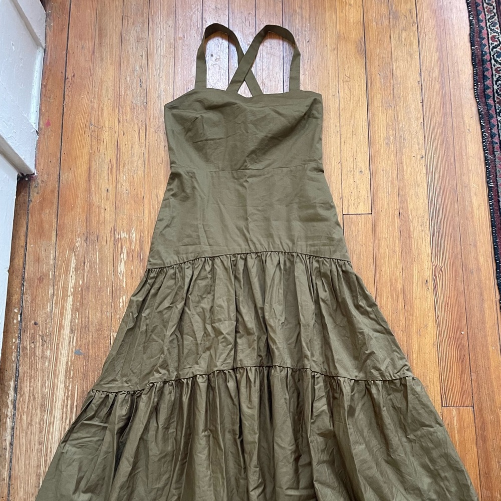 Cotton BR Tiered Dress Sz 0